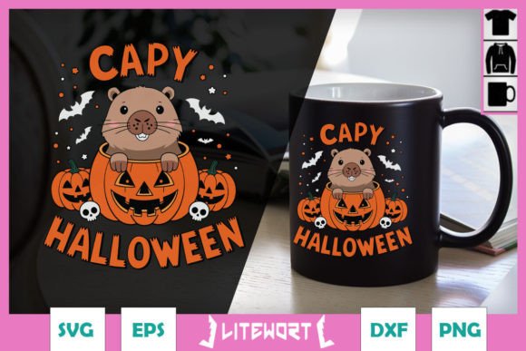 Capy Halloween Capybara Funny SVG Review