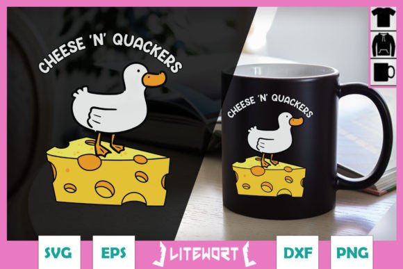 Cheese and Quackers Funny SVG Review