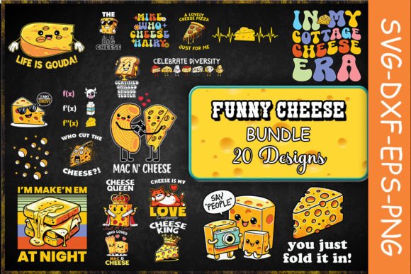 Funny Cheese SVG Bundle: A Designer Review