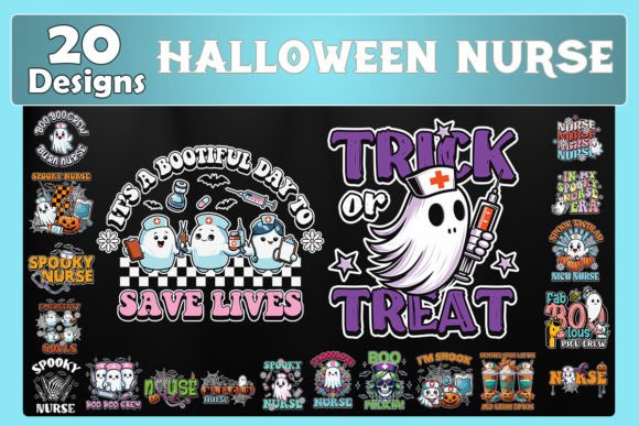 Halloween Nurse SVG Bundle Review: A Spooky-Cute Embroidery Fit for Seasonal Crafters