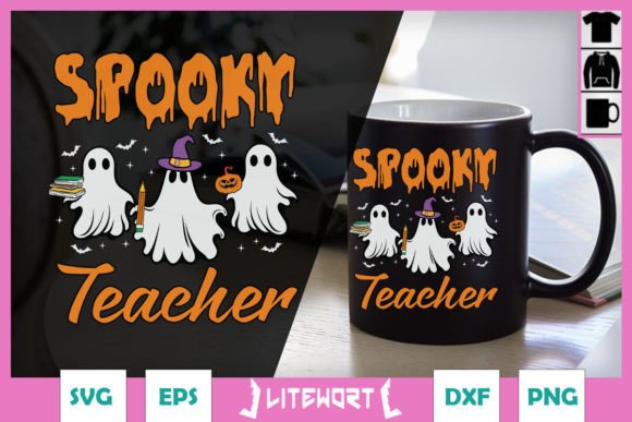 Halloween Spooky Teacher Funny SVG Review