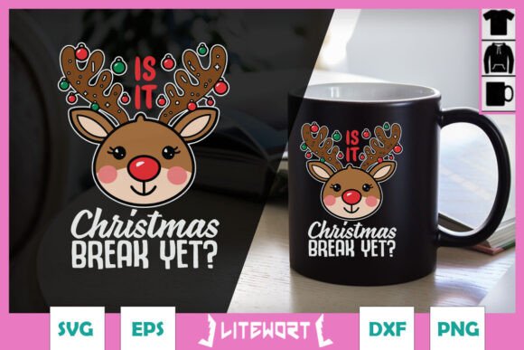 Is It Christmas Break Yet Funny SVG Review