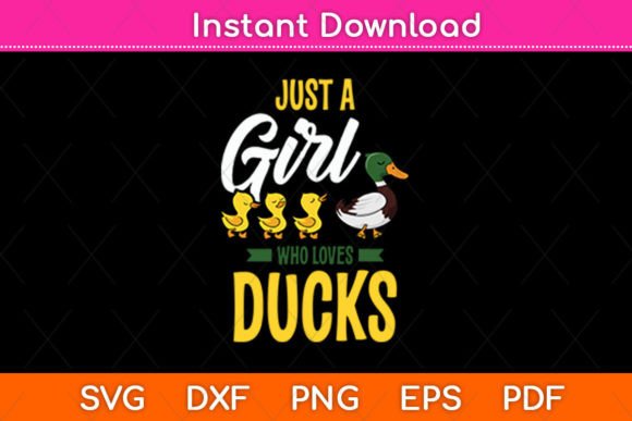 Just a Girl Who Loves Ducks – A Quirky Embroidery Design Worth a Second Look