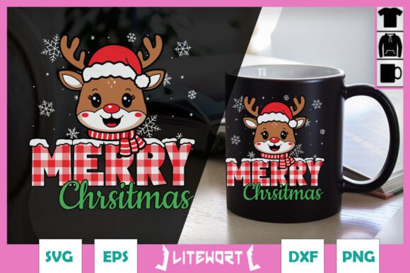 Merry Christmas Reindeer Funny SVG Review