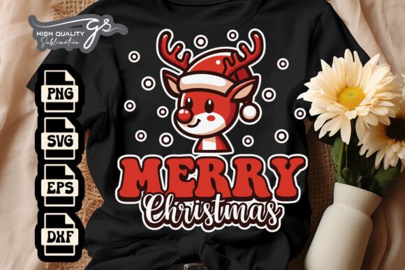 Merry Xmas Reindeer Funny SVG Review
