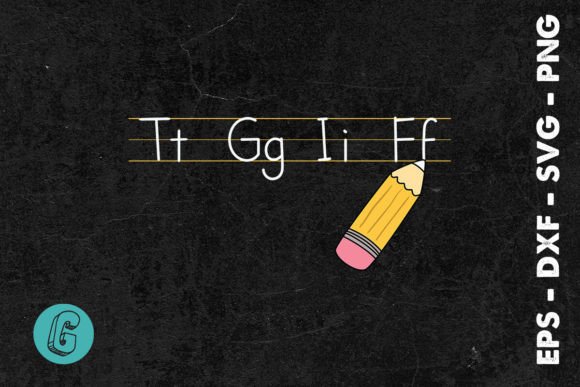 Tt Gg Ii Ff Pencil Alphabet Funny SVG Review