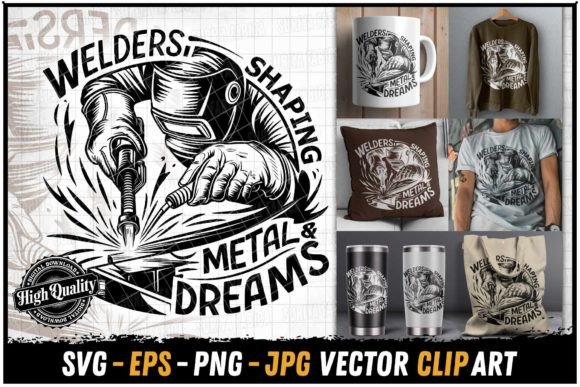 Welders Shaping Metal Dreams Funny SVG Review