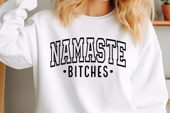 Yoga SVG Design: Namaste Bitches Review